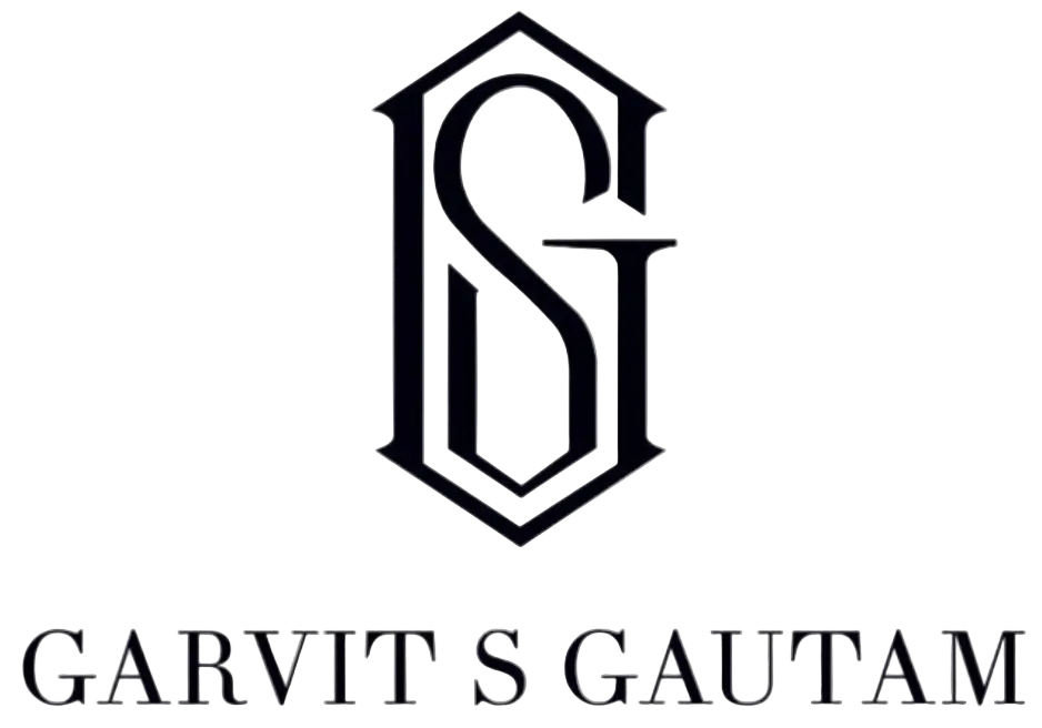 BLACK LOGO GARVITS GAUTAM