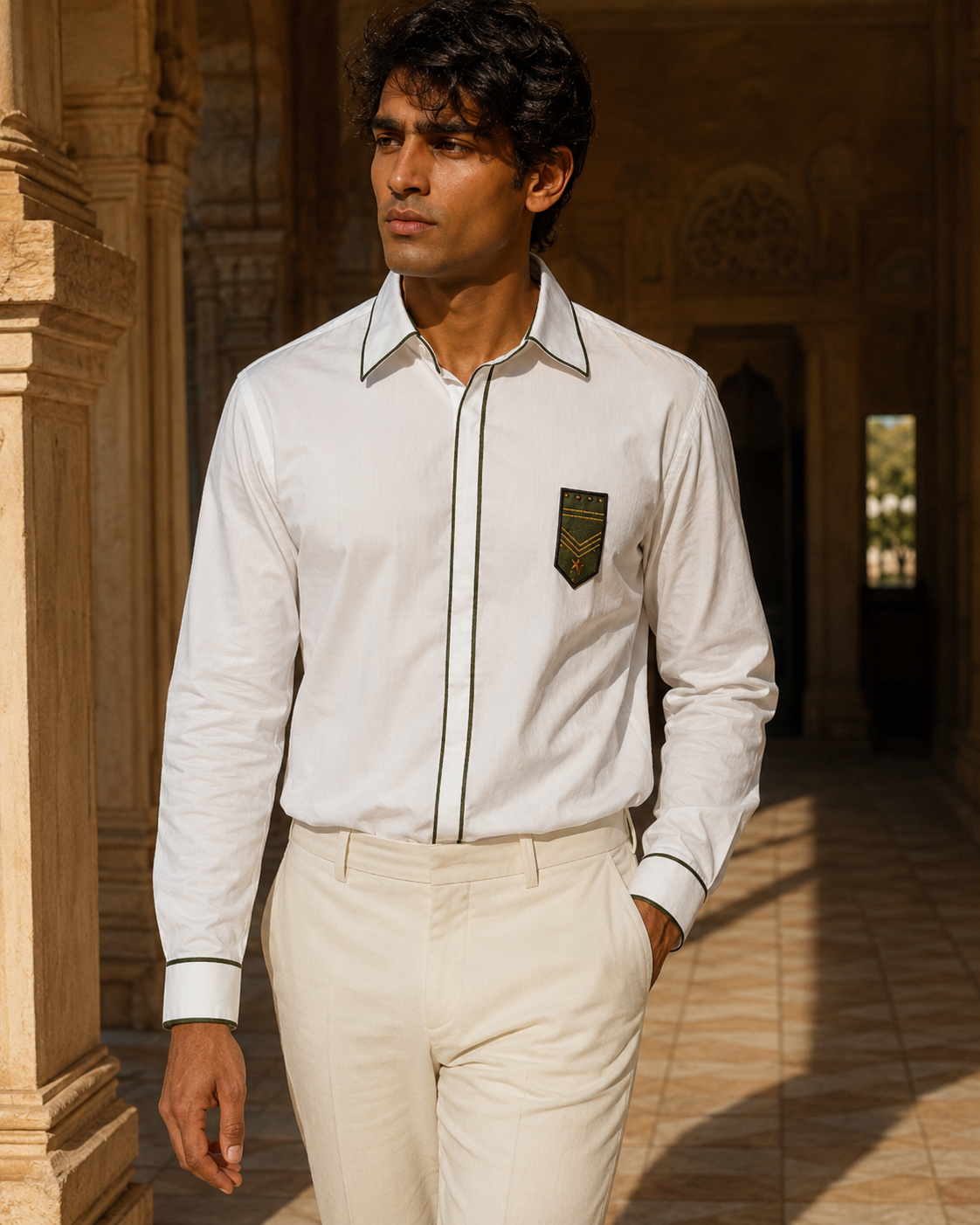 White Command Shirt