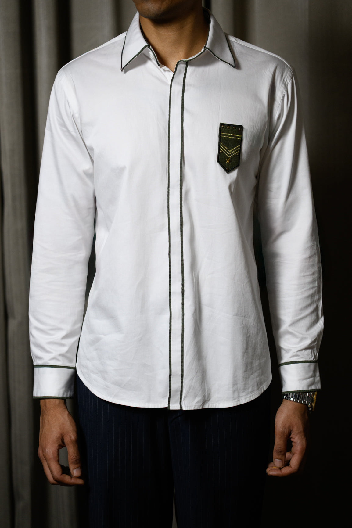 White Command Shirt
