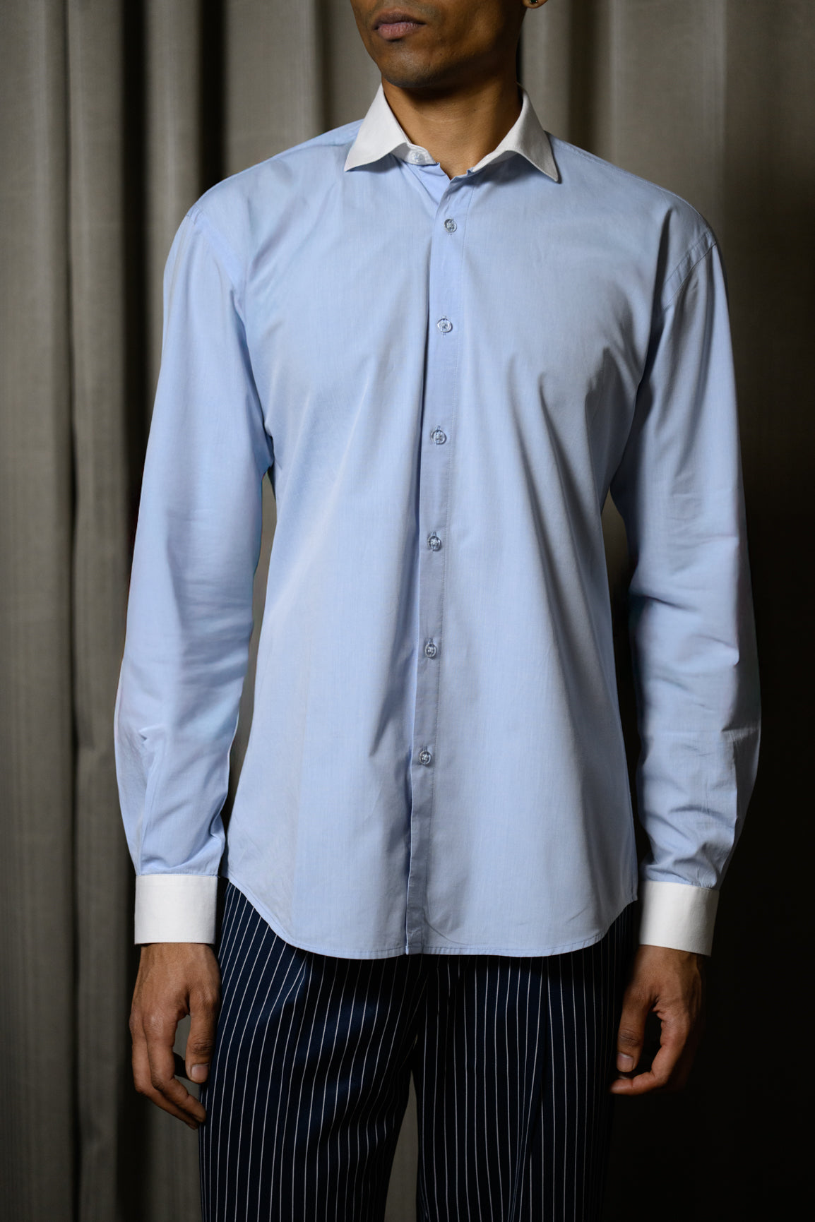 Blue Banker Shirt