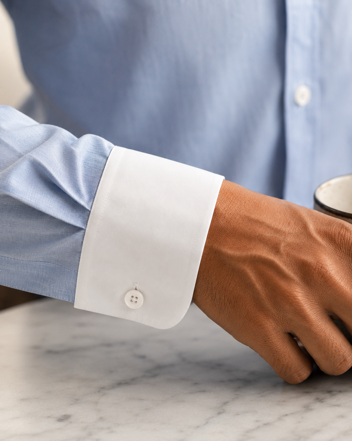 Blue Banker Shirt