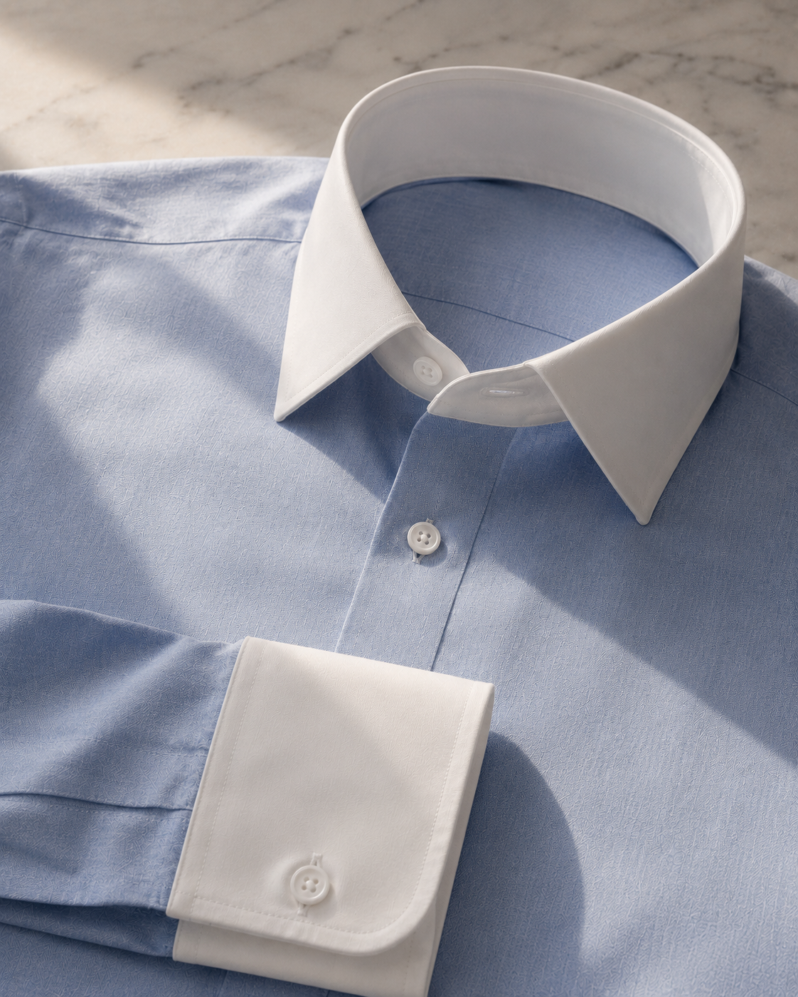 Blue Banker Shirt