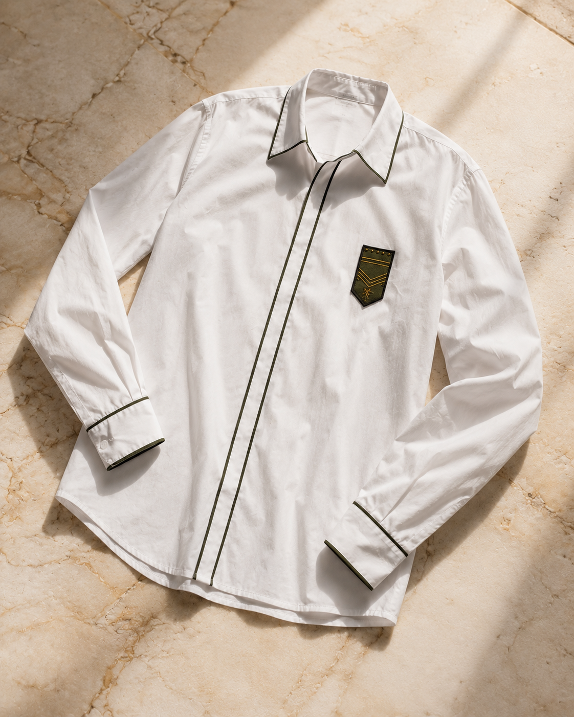 White Command Shirt