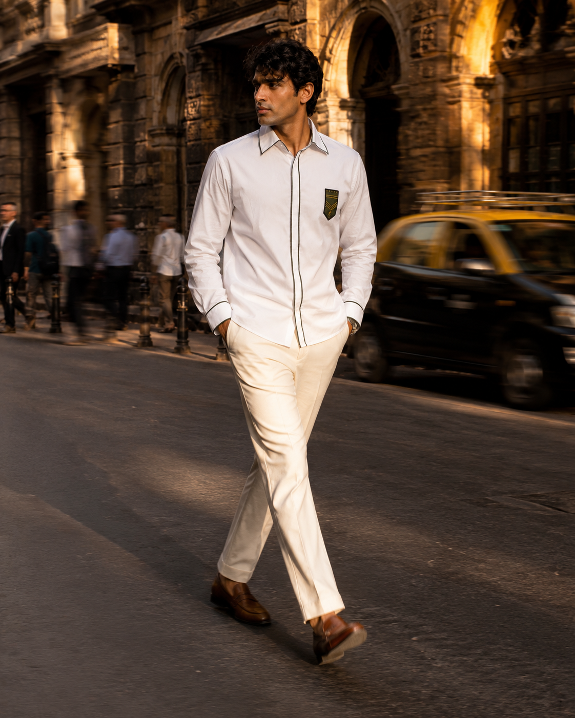 White Command Shirt