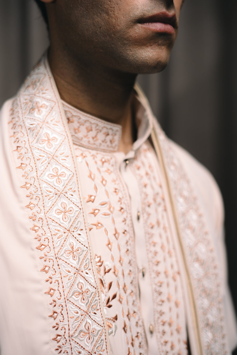 Ivory Royale Embroidered Kurta Set